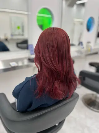 セミロング カラー ヘアアレンジ 愛されカラー🩷 はるなのヘアスタイル