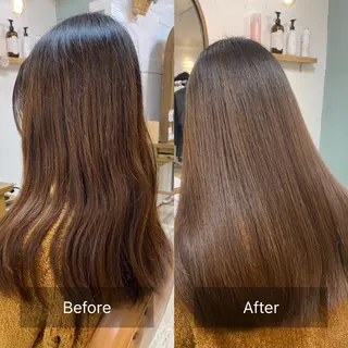 セミロング ku-to+所属・髪質改善✨ 角谷　勇のヘアスタイル