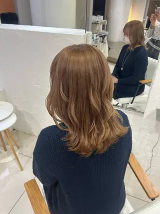 カラー ナナミ-YUCCA モデル様募集中のヘアスタイル