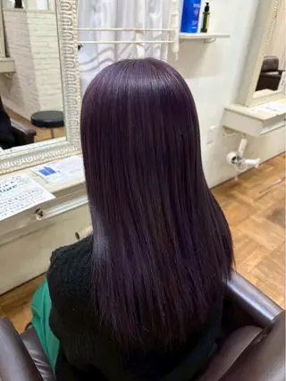 ロング 古川 心のヘアスタイル