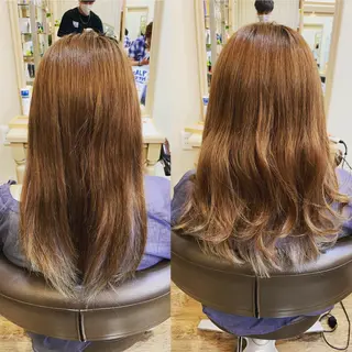 セミロング 韓国ヘア/レイヤー 🇰🇷/艶髪/長橋のヘアスタイル