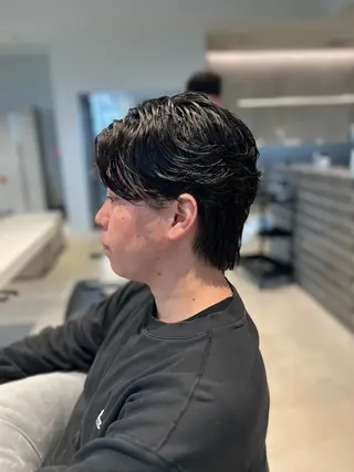 メンズ 髪質改善/ブリーチ ツヤ髪/shiinaのヘアスタイル