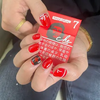 メンズ ネイル Y nail なんば堀江店のネイルデザイン