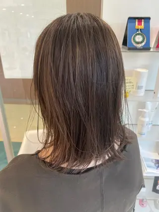 カラー 新規限定カット無料 クーポン有り【桂口】のヘアスタイル