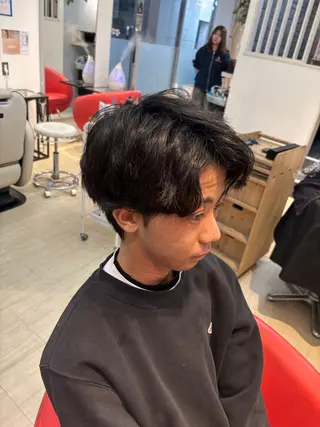 メンズ lachiq R+ カイトのヘアスタイル