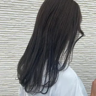 ロング カラー 婦中／メンズ/パーマ カラー/縮毛/波巻きのヘアスタイル