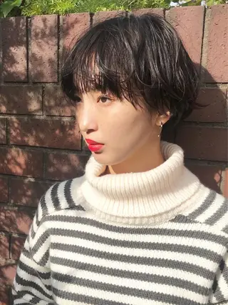 ショート 古沢 新のヘアスタイル