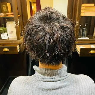 ショート メンズ premium barber表参道店所属・新田 梨乃のヘアスタイル
