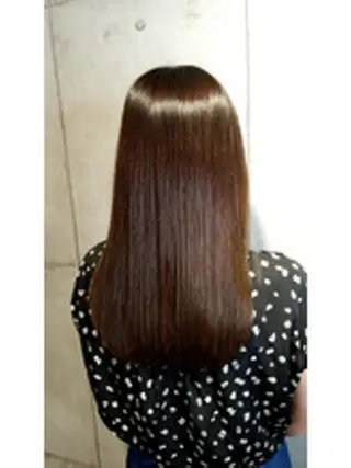 セミロング newi WASHIOのヘアスタイル