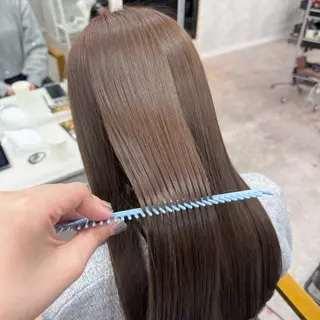 ロング カラー JUNSHIN🦋 ヘアセット／カラーのヘアスタイル