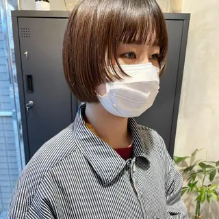 ショート カラー ヤマモト マイのヘアスタイル