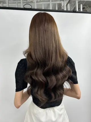 ロング カラー 下妻 カラーエクステ難波のヘアスタイル