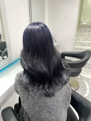 ミディアム カラー ❄最強かわいいカラー ❄️MINA❄️のヘアスタイル