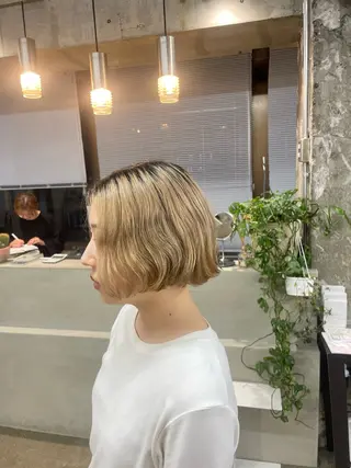 cuore/ みく/艶カラーのヘアスタイル