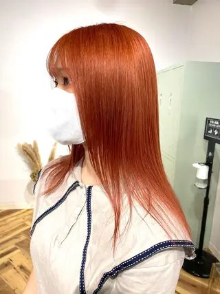 セミロング カラー lani hair salon所属・SHOTO ハイトー ン/デザインカラーのヘアスタイル