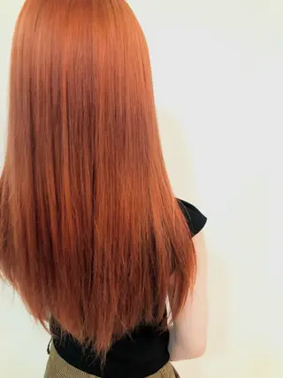 ロング カラー 茂原 麻生のヘアスタイル