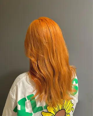 ロング カラー 🌟デザインカラー 久保悠那のヘアスタイル