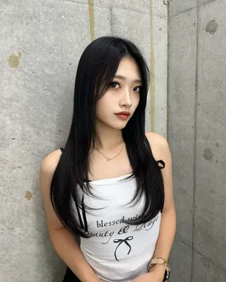 ロング 美髪縮毛矯正/ 髪質改善 RYOTAのヘアスタイル