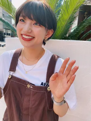 ショート カラー メンズカット特化柏駅 徒歩3分LOUのヘアスタイル