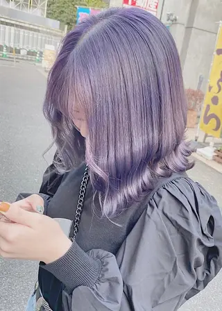 ミディアム カラー ヘアアレンジ メンズ似合わせ🪞 副店長 kotoriのヘアスタイル