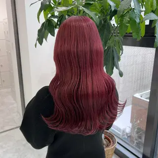 ロング カラー パーマ ヘアアレンジ メンズ 🤍透明感カラー🤍 ブリーチ🤍AINEのヘアスタイル