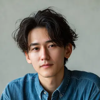 メンズ 飯田 知将のヘアスタイル