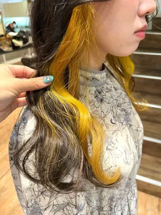 カラー インナーカラー♡ Nanakoのヘアスタイル