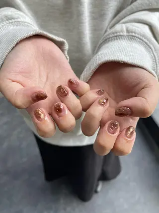 ネイル GRANDE大須 Cecil💜のネイルデザイン