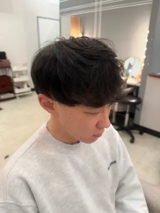 ショート メンズ Eclat【エクラ】所属・三上 莉里のヘアスタイル