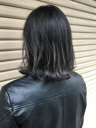 ミディアム カラー 寺内 紳悟のヘアスタイル