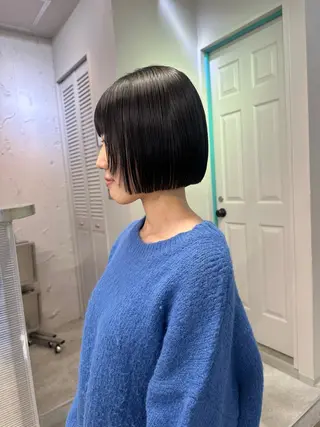 ショート ハッシュカット🎀 レイヤーカットのヘアスタイル