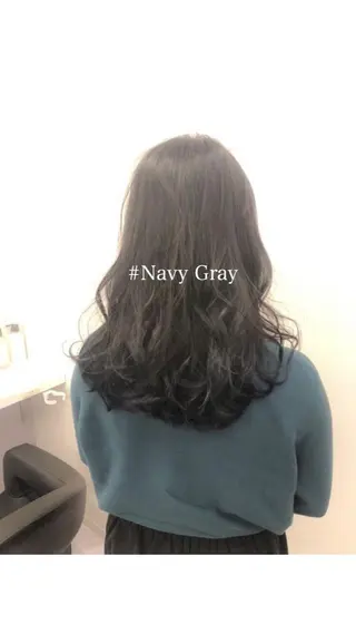 ロング カラー ヘアアレンジ TONE所属・透明感カラー/ 韓国ヘア/縮毛矯正のヘアスタイル