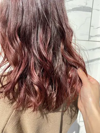 ロング カラー 韓国ヘア☁️ mitsukiのヘアスタイル