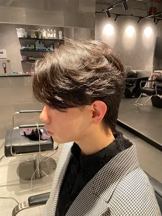 ミディアム メンズ stud.所属・熊谷 真希のヘアスタイル