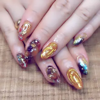 ロング ネイル 安藤 Charlotteのネイルデザイン