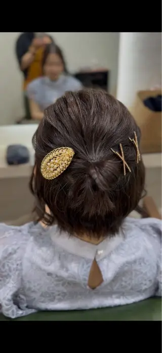 ショート ヘアアレンジ 初めてでも失敗しない 縮毛矯正/関内/あべのヘアスタイル