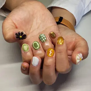 ネイル ひだか あいこのネイルデザイン