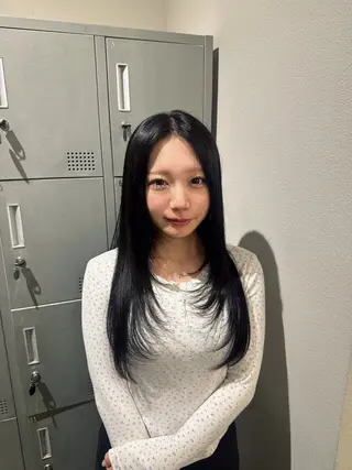 ロング モデル募集‎🤍 あゆみ🎀のヘアスタイル