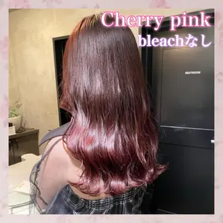 ミディアム カラー 💗ガーリーヘア🎀 saki💗のヘアスタイル