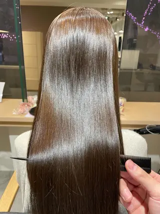 ロング etora 渋谷所属・髪質改善🇰🇷艶髪 韓国ヘア　池内 祐樹のヘアスタイル