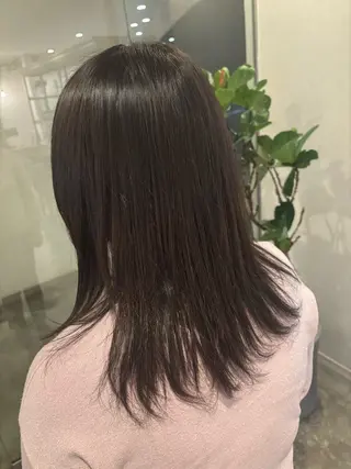 ミディアム 河田 綺香のヘアスタイル