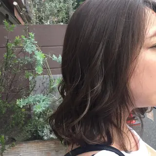 ミディアム カラー 💘透明感カラー💘 沖本 将宏のヘアスタイル