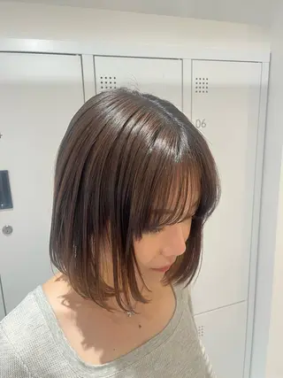 ショート みう/仙台/暖色/ 艶髪/顔周りカット/のヘアスタイル