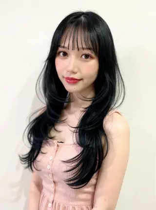 ロング パーマ nex  the salon vlow所属・美髪矯正特化美容師✨ あんりのヘアスタイル