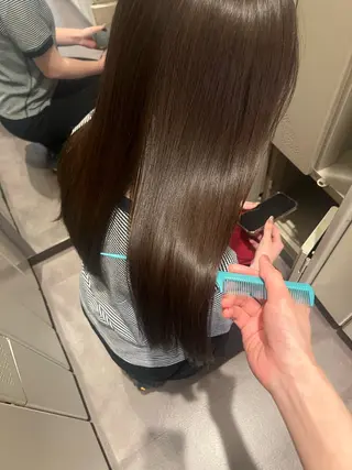 松本 萌奈のヘアスタイル