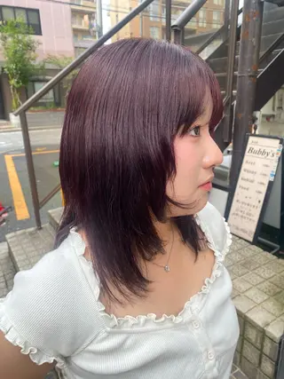 ミディアム カラー 🐾Libero🐾 柏　KONOMIのヘアスタイル