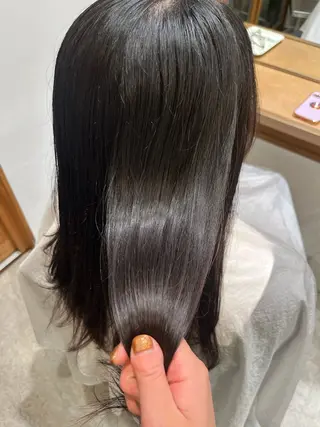 ロング カラー ヘアアレンジ 無料カットモデル‪✨ ✂️Nanami🌷のヘアスタイル