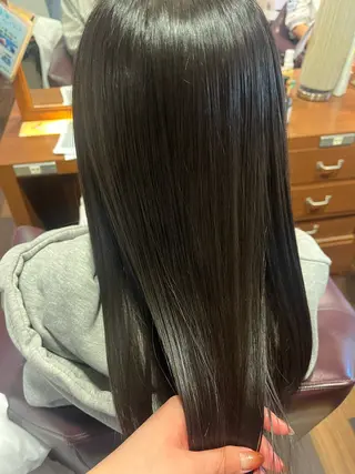 ミディアム 縮毛矯正/🍒ྀི ナカヤマミオ🍒ྀིのヘアスタイル