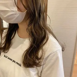 ミディアム カラー レイヤー/透明感 カラー🫧‪平井のヘアスタイル