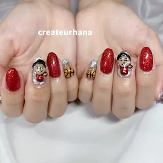 ネイル クレアトゥール華所属・クレアトゥール華 西村のネイルデザイン